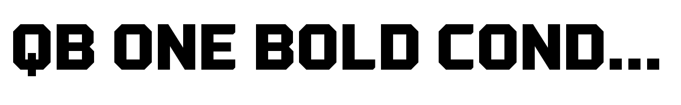 QB One Bold Condensed